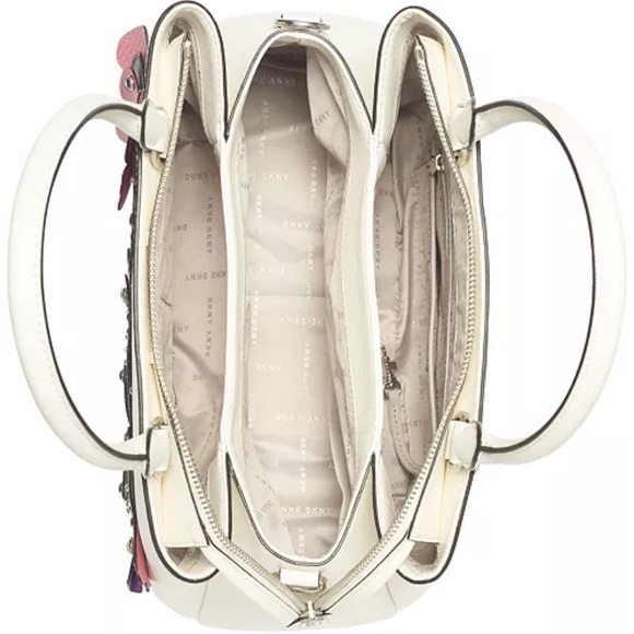 DKNY Paige Leather Butterfly Satchel - Picture 4 of 8